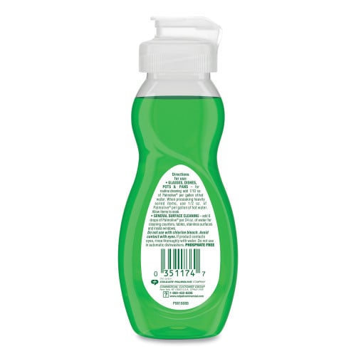 Palmolive Dishwashing Liquid, Original Scent, 3 oz Bottle, 72/Carton (01417)