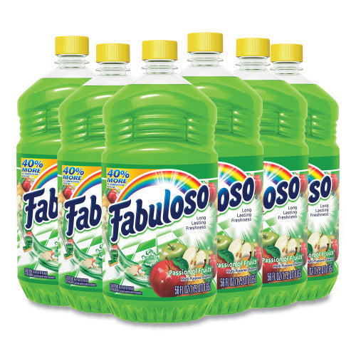 Fabuloso® Multi-use Cleaner, Passion Fruit, 56 oz., 6 Bottles (53043)