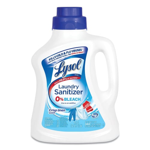 Lysol® Laundry Sanitizer, Crisp Linen, 90 oz. Bottle (95872EA)