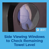 Pacific Blue Ultra 8” High-Capacity Recycled Paper Towel Roll by GP PRO (Georgia-Pacific), White, 26490, 1150 Feet Per Roll, 6 Rolls Per Case