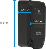 Georgia-Pacific (5305714) Pacific Blue Ultra Manual Push Soap Dispenser with Gentle Foam Hand Soap Refill Starter Kit