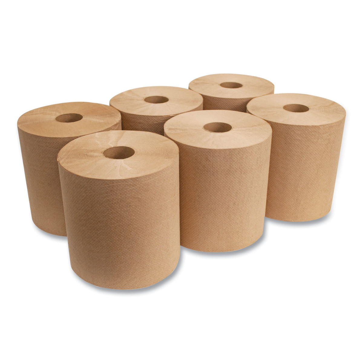 Morcon Paper Morsoft Universal Roll Towels, 1-Ply, 8" x 800 ft, Brown, 6 Rolls/Carton (R6800)