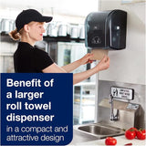 Tork Paper Towel Roll Natural H86, Universal, for Mini Dispensers, 6 Rolls x 550 ft, 8631060