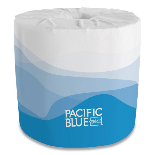Georgia Pacific Professional Pacific Blue Select Bathroom Tissue, Septic Safe, 2-Ply, White, 550 Sheets/Roll, 80 Rolls/Carton (1828001)
