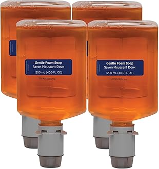 Georgia-Pacific Pacific Blue Ultra Manual Gentle Foam Hand Soap Refills by GP PRO (Georgia-Pacific),Pacific Citrus,43715,1200 mL Per Bottle,4 Bottles Per Case