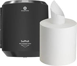 Georgia-Pacific SofPull Centerpull Paper Towel Dispenser Trial Kit by PRO, 58206, 1 Translucent Smoke Regular Paper Towel Dispenser, 58204 and 1 Regular Centerpull Premium Paper Towel Refill, 28124