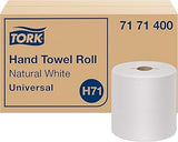 Tork Hand Towel Roll, Natural White, Universal, H71, Large, 100% Recycled, 1-Ply, White, 6 Rolls x 800 ft, 7171400