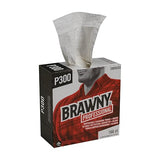 Georgia-Pacific Brawny Professional P300 Disposable Cleaning Towel by GP PRO,29050/03,Medium Duty,Tall Box,White,5 Boxes @ 166 Count