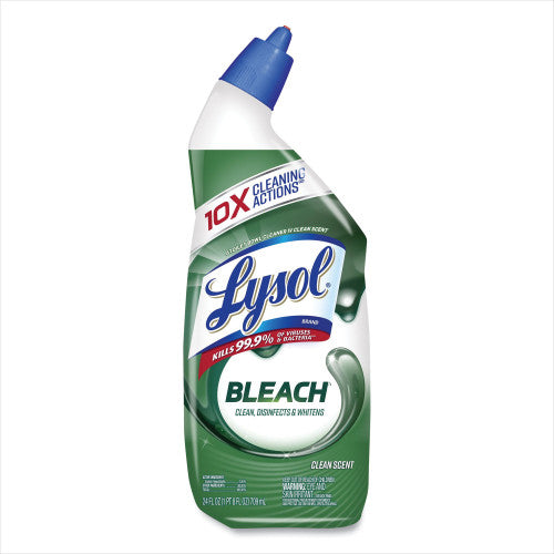 Lysol® Disinfectant Toilet Bowl Cleaner with Bleach, 24 oz., 2/Pack (96085PK)
