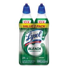 Lysol® Disinfectant Toilet Bowl Cleaner with Bleach, 24 oz., 2/Pack (96085PK)