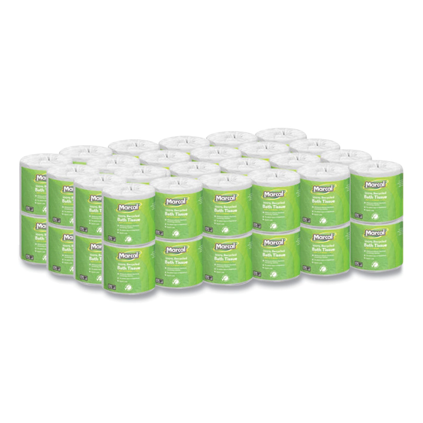 Marcal® Standard Toilet Paper, 2-Ply, White, 330 Sheets, 48 Rolls (6079)