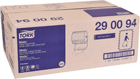 Tork Matic Extra Soft Paper Hand Towel Roll White with Blue Leaf H1, Premium, High Absorbency, 6 Rolls x 300 ft, 290094
