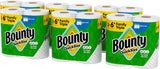 Bounty Quick-Size Paper Towels, White, 12 Family Triple Rolls = 40 Regular Rolls