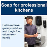 Tork Odor-Control Hand Soap Liquid S4 Gentle, Perfume-Free, Compatible with S4 Dispensers 6 x 1L Bottles (400020)