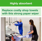 Tork Heavy-Duty Industrial Paper Wiper Blue W1, Giant Roll, 450304