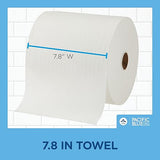 Pacific Blue Ultra 8” High-Capacity Recycled Paper Towel Roll by GP PRO (Georgia-Pacific), White, 26490, 1150 Feet Per Roll, 6 Rolls Per Case