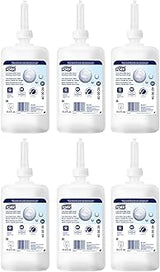 Tork Extra Mild Hand Washing Liquid Soap S1, No Fragrance Added, 6 x 1L, 400029 (formerly 400011)