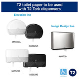 Tork Mini Jumbo Toilet Paper Roll White T2, Advanced, 1-Ply, 12 x 1200', 12013903