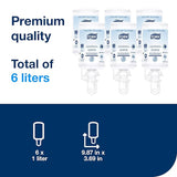 Tork Extra Mild Hand Washing Foam Soap S4, No Fragrance Added, 6 x 1L, 401811 (formerly 401211)