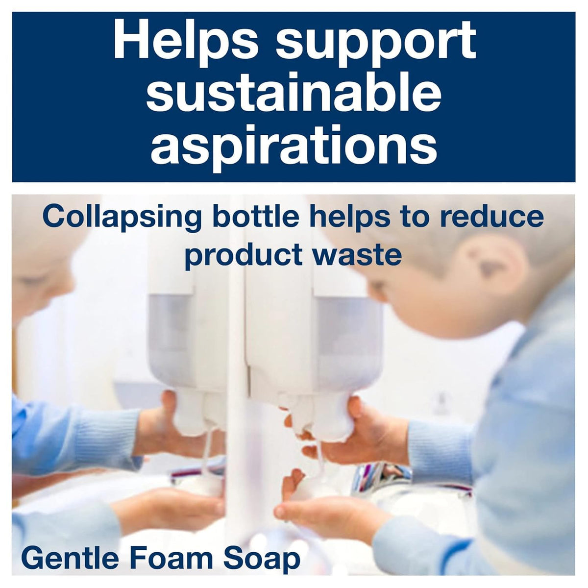 Tork Clarity Hand Soap Foam S4, 99% of Ingredients are of Natural Origin, 6 x 1L, 401800