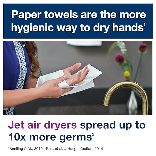 Tork Hand Towel Roll, Natural White, Universal, H71, Large, 100% Recycled, 1-Ply, White, 6 Rolls x 800 ft, 7171400