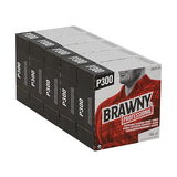 Georgia-Pacific Brawny Professional P300 Disposable Cleaning Towel by GP PRO,29050/03,Medium Duty,Tall Box,White,5 Boxes @ 166 Count