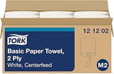 Tork Centerfeed Paper Towel White M2, High Absorbency, 6 x 610 Sheets, 121202