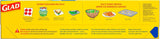 Glad Press'N Seal Plastic Food Wrap, 100 Square Foot Roll, Pack of 3, (Package May Vary)