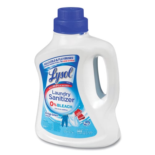 Lysol® Laundry Sanitizer, Crisp Linen, 90 oz. Bottle (95872EA)