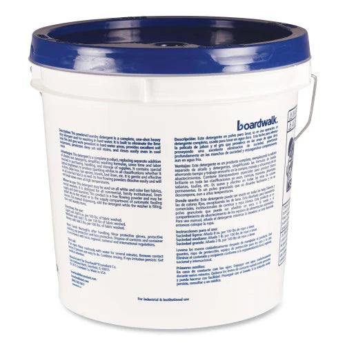 Boardwalk® Powder Laundry Detergent, Lemon Scent, 40-lb. Bucket (BWKHURACAN40)