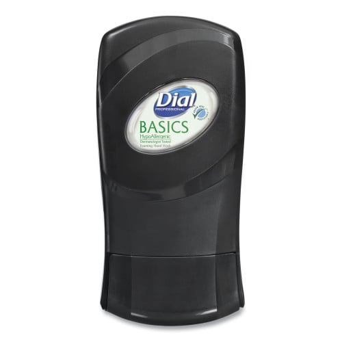 Dial Basics Hypoallergenic Foaming Hand Wash Refill for FIT Manual Dispenser, Honeysuckle Scent, 1.2 L, 3/Carton (16714)