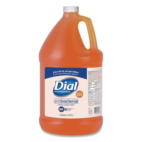 Dial Gold Antibacterial Liquid Hand Soap, Floral Scent, 1 gal (88047EA)