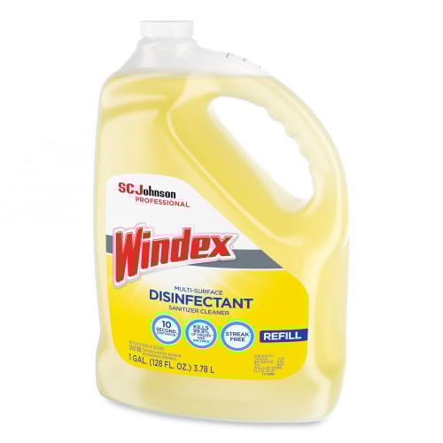 Windex® Multi-Surface Disinfectant Cleaner, Citrus Scent, 1 Gallon Bottle (682265EA)