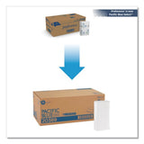 Pacific Blue™ Multifold Paper Towels, 1-Ply, White, 4000 Towels (20389)