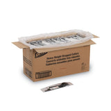 Dixie Wrapped Tableware/Napkin Packets, Fork/Knife/Spoon/Napkin, Black, 250/Carton (CH56NSPC7)