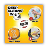 EASY-OFF Heavy Duty Oven Cleaner, Fresh Scent, Foam, 14.5 oz Aerosol Spray, 12/Carton (87979CT)