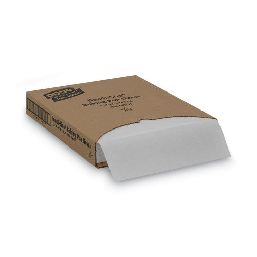 Dixie Greaseproof Liftoff Pan Liners, 12.2 x 16.38, White, 1,000/Carton (HS1000)
