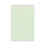 Universal Steno Pads, Gregg Rule, Red Cover, 80 Green-Tint 6 x 9 Sheets, 6/Pack (UNV86920PK)