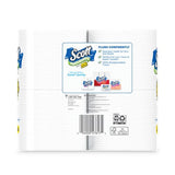 Scott® Rapid-Dissolving Toilet Paper, 1-Ply, 231 Sheets, 48 Rolls (47617)
