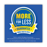 Scott Choose-a-Size Mega Kitchen Roll Paper Towels, 1-Ply, 100/Roll, 6 Rolls/Pack, 4 Packs/Carton (55413)