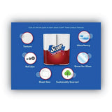 Scott Choose-A-Sheet Mega Kitchen Roll Paper Towels, 1-Ply, 7.31 x 11, White, 100/Roll, 15 Rolls Carton (55417)