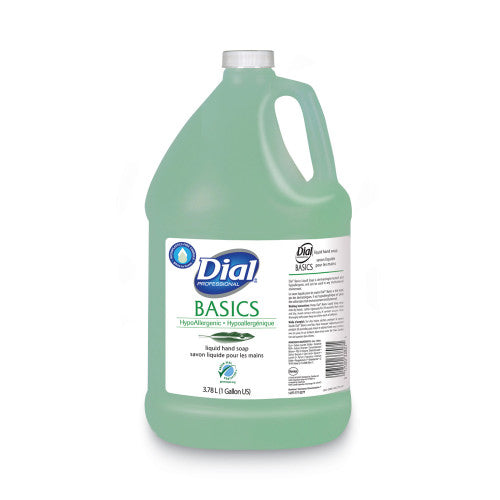 Dial Basics MP Free Liquid Hand Soap Refill, Honeysuckle Scent, 3.78 L, 4/Carton (33809)