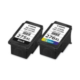 Canon 4988C005 (PGI-275; CLI-276) Multipack Ink, Black/Tri-Color