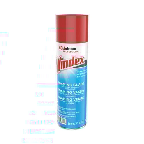 Windex® Foaming Glass Cleaner, Fresh Scent, 20 oz Aerosol Spray (333813EA)