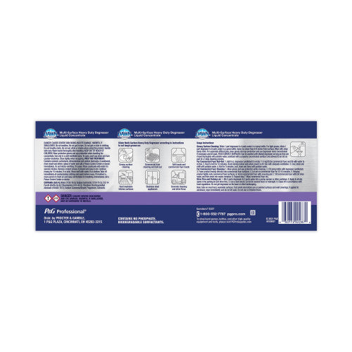 Dawn® Multi-Surface Heavy Duty Degreaser, Fresh Scent, 1 gal Bottle, 2 Bottles (07307)