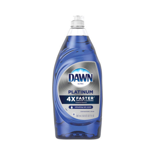 Dawn® Platinum Dish Soap, Refreshing Rain, 32.7 oz, 8 Bottles (01135)