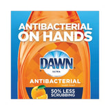 Dawn Ultra Antibacterial Dishwashing Liquid, Orange Scent, 38 oz Bottle, 8/Carton (01659)