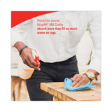 WypAll General Clean X60 Cloths, Small Roll, 13.5 x 19.6, Blue, 130/Roll, 6 Rolls/Carton (35431)