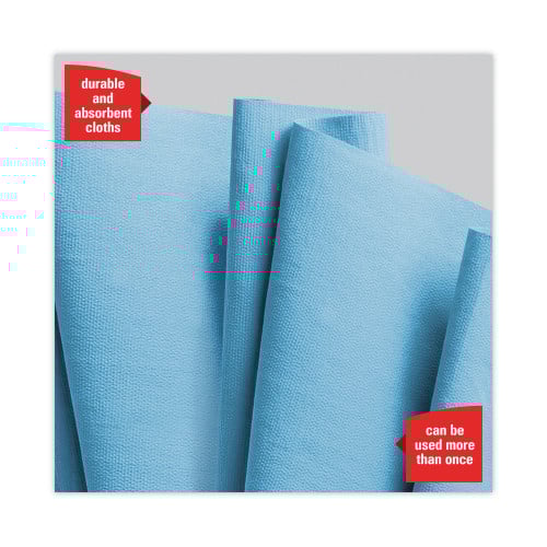 WypAll X70 Cloths, Jumbo Roll, 12.4 x 12.2, Blue, 870/Roll (41611)