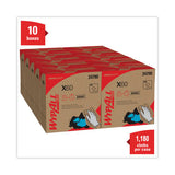 WypAll General Clean X60 Cloths, POP-UP Box, 8.34 x 16.8, White, 118/Box, 10 Boxes/Carton (34790CT)